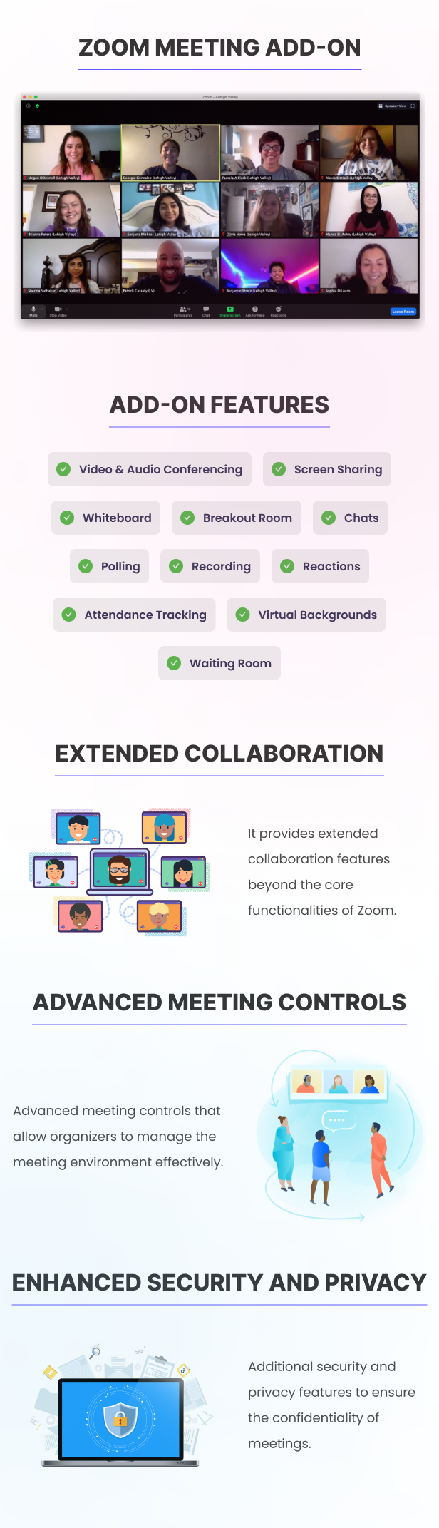 Onest LMS - ZoomMeeting Addon - Seamless Video Conferencing and     Collaboration - 1